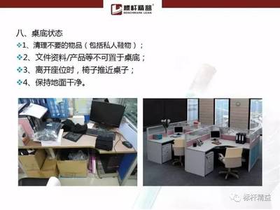 辦公室“6S”整理整頓20大要求，節假前智慧工廠辦公用品整起來